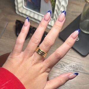 Gold Triple Band Ring